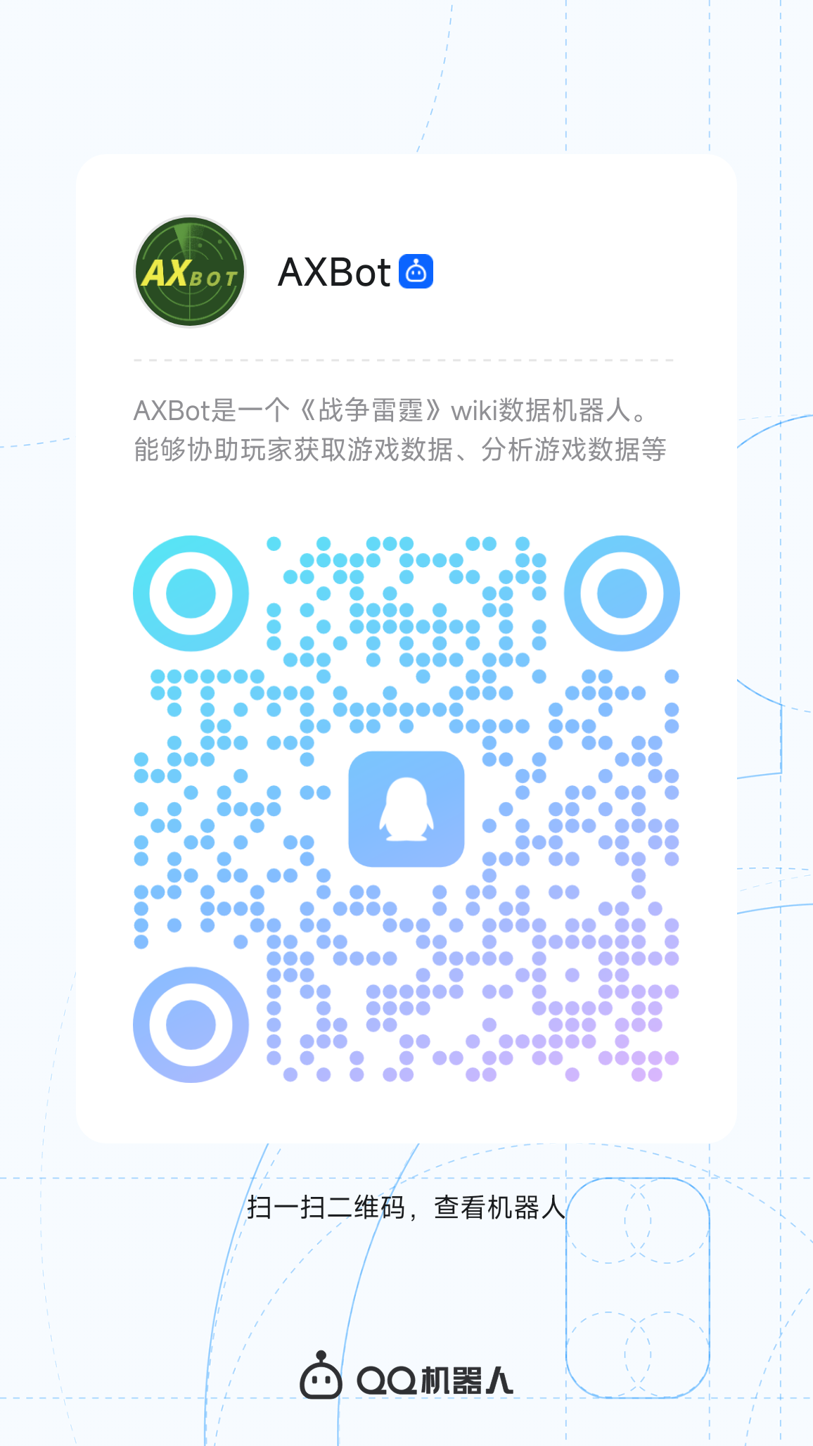 AXBot QQ 机器人二维码